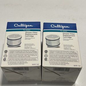 New Lot of 2 Genuine Culligan WHR-140 Replacement Shower Filter Cartridges